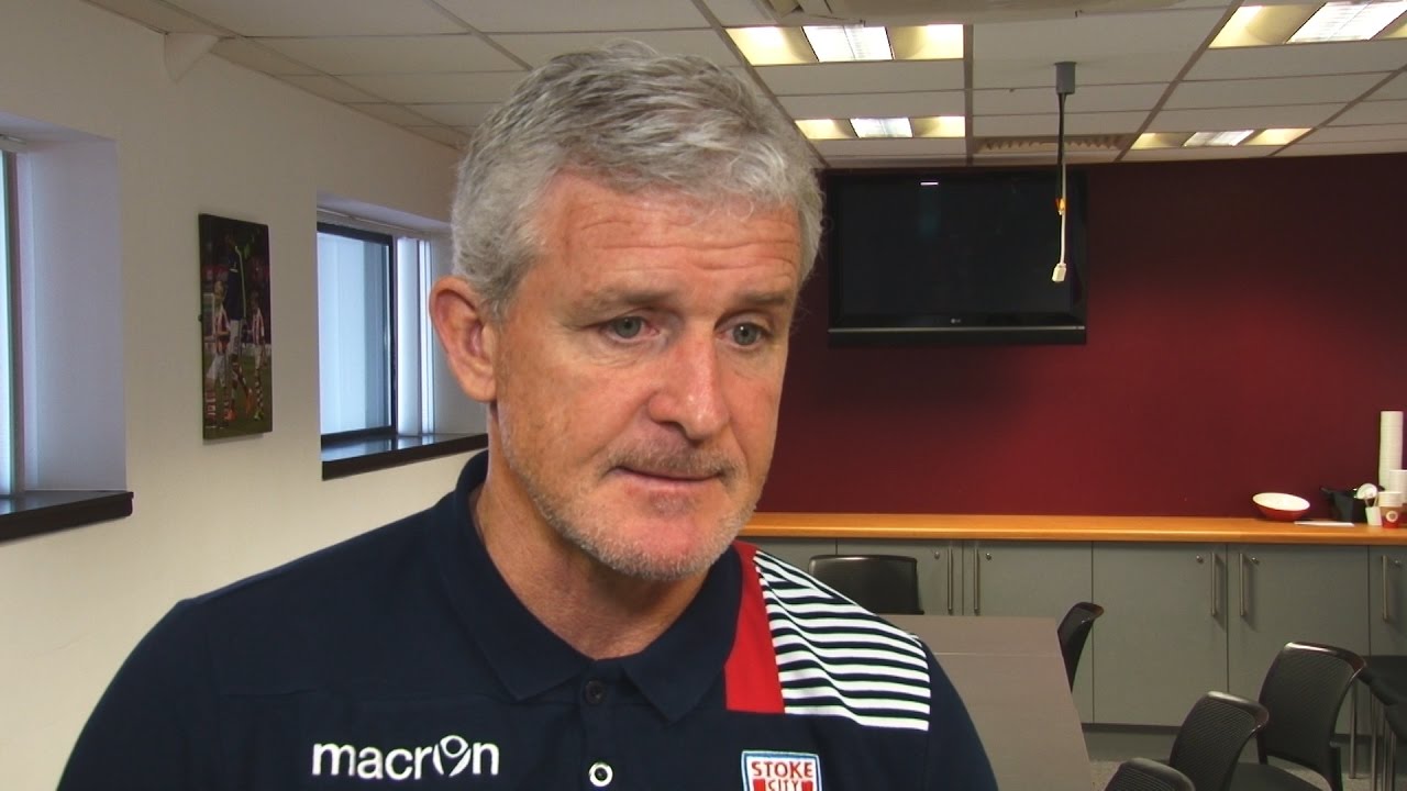 stoke city fc jobs Mark Hughes Previews Leicester City