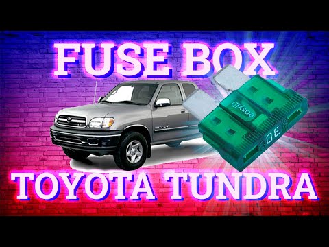 Toyota Tundra (Standard and Access Cab) 2000-2006 fuse box diagrams