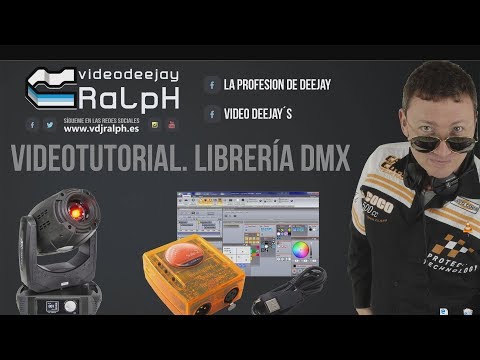 La Profesión de Deejay - Crear Libreria DMX con ScanLibrary SunLite 2
