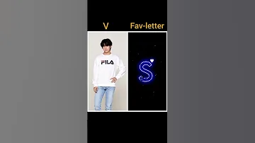 V Fav Letter Your Name First Letter Comments Bts Army Bts Btsv Btsvlive 