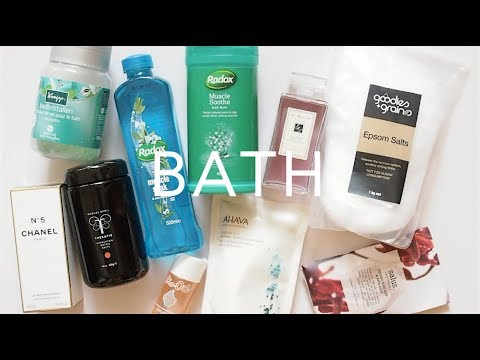 Bath Routine | My Favourite Products, Relaxing Bath Salts and Oils