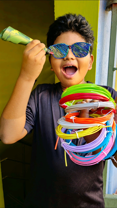 Magical 3D Pen😱 thawfeeq Alapparaigal 😱 #shortsfeed #funny #jesijesina #comedy