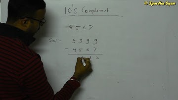 10s Complement | find 10s complement | 10s complement of a number