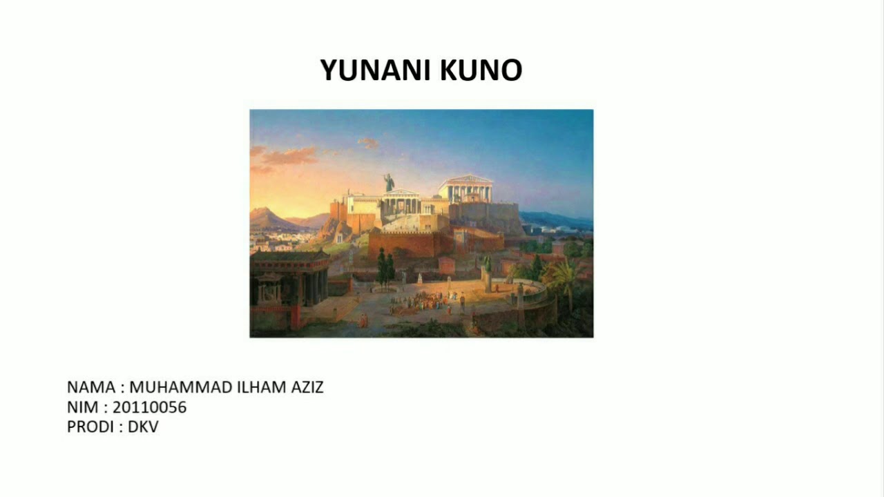 Sejarah Desain  pada era Yunani  Kuno  YouTube