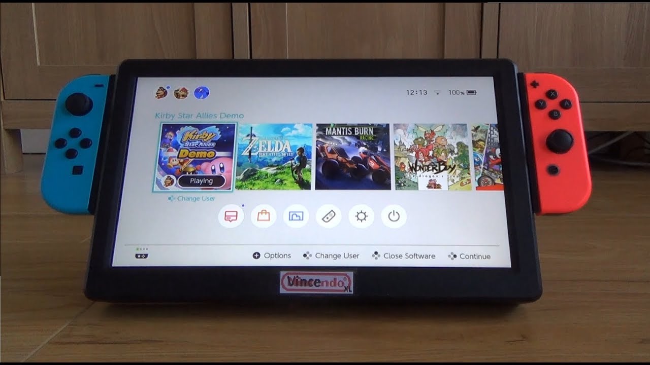 The 'Vincendo XL' a larger 1080p Nintendo Switch (Long Version) - YouTube