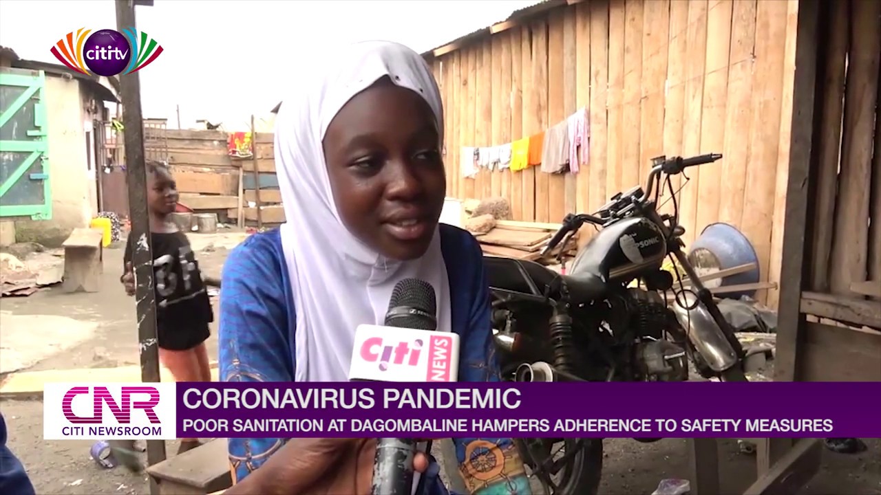 COVID-19: Poor sanitation at Dagombaline hampers adherence to safety measures