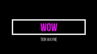 Tion Wayne - Wow [Lyric Video]