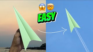 good paper airplane tutorial make it really easy !