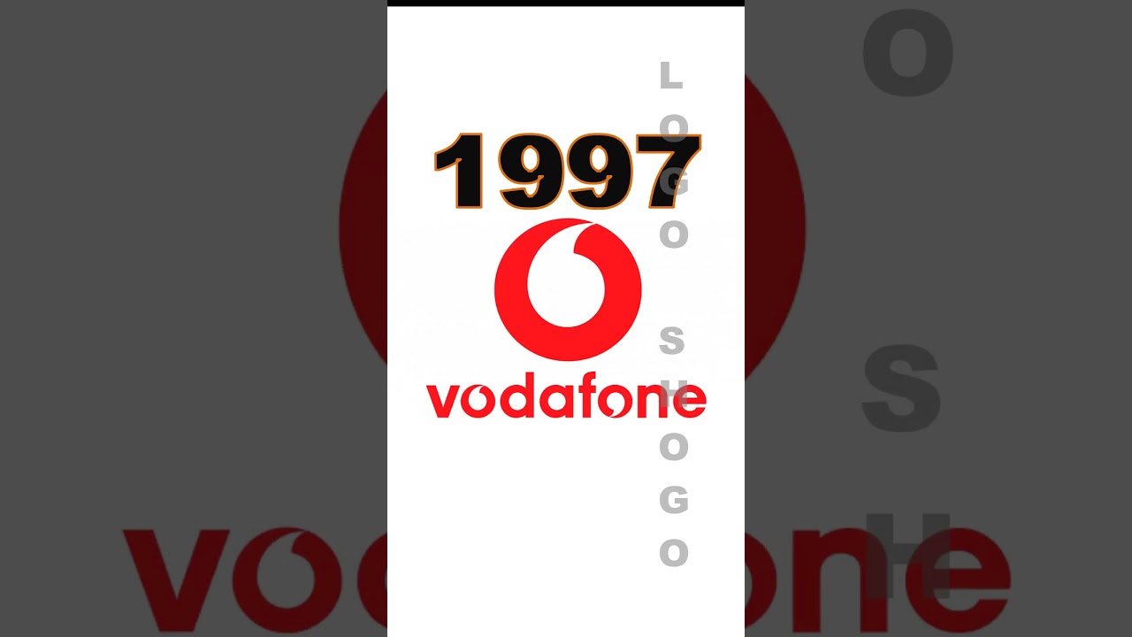 Эволюция логотипа Vodafone 