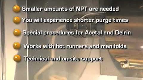 Purging Procedures for Plastic Processors