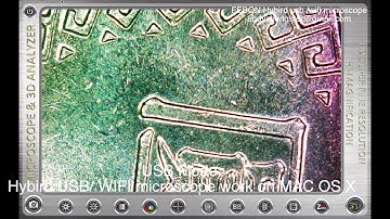 Hybrid USB /Wireless WI-FI microscope