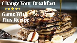 This Recipe Changed My Weekend Breakfast For Good | Healthy Wholegrain Sourdough Pancakes