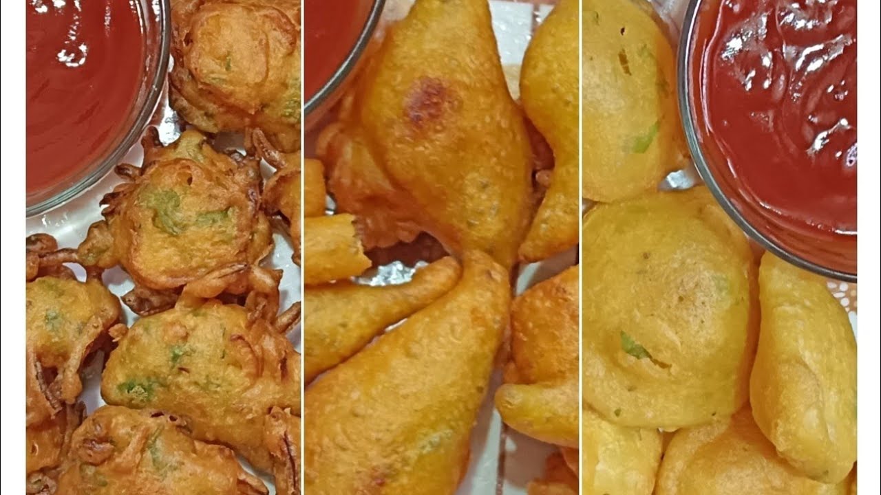 EASY 1 Batter 3 types of PAKORAbaji YouTube