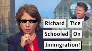 Richard Tice's Flagship Policy Destroyed By Journalist!