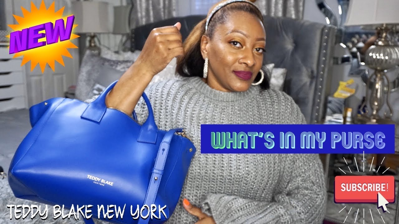 PREPPY WHAT'S IN MY PURSE? MY TEDDY BLAKE NEW YORK HANDBAG (FALL