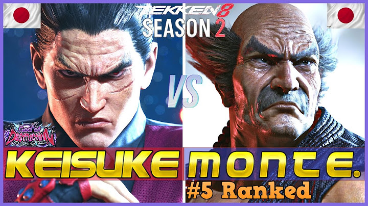Tekken 8 (Ver.2.02) ▰ KEISUKE (Son Kazuya) Vs MONTE50 (Father Heihachi) ▰ T8 High Level Gameplay