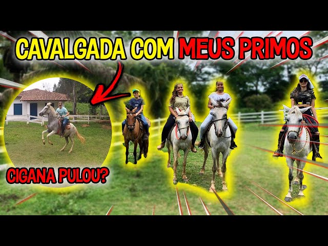 Menino passou o cigano para trás kkkkk #cavalo #ciganos #menino