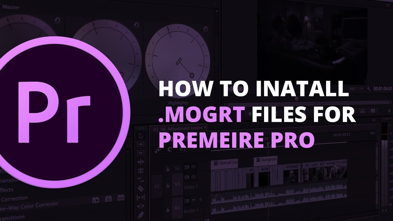 title mogrt for premiere pro free