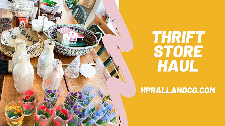 Come see my recent thrift haul--it's a good one!