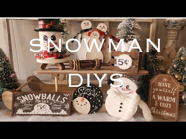 Foam Ball Combination Snowman Crafts Diy Kit Melted Snowman - Temu