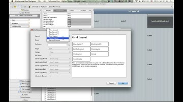 Positioning Components Using Layout Managers