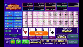 Multi Hand Video Poker Games - Jacks Or Better screenshot 2