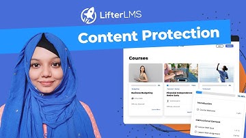 Content Protection Feature LifterLMS