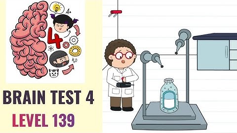 🧠 Brain Test 4 Level 139 | Doctor Worry struggles to open that bottle cap | Walkthrough