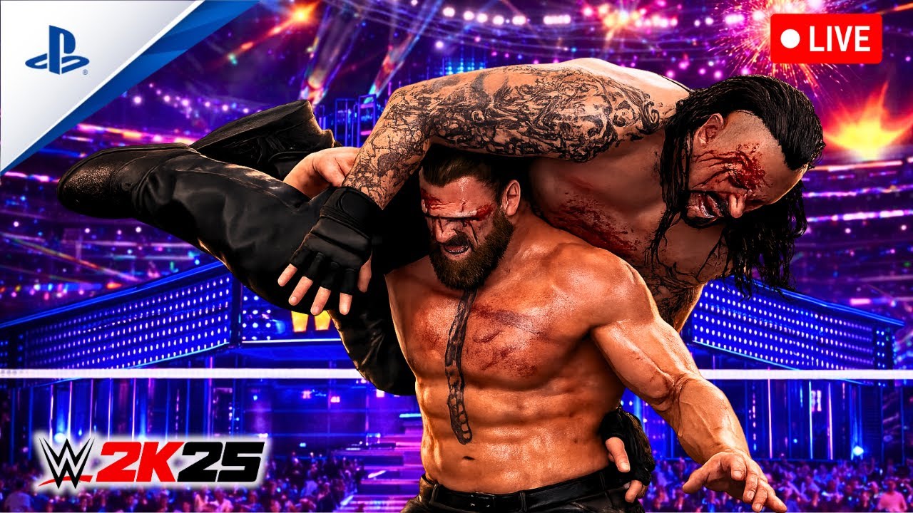 WWE 2K25 LIVE 🔴 Brock Lesnar in a 30-Man Turmoil Match | Beast vs Everyone!