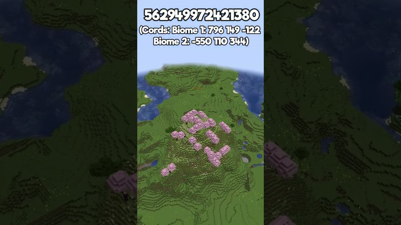 CHERRY GROVE Minecraft Seeds for 1.20