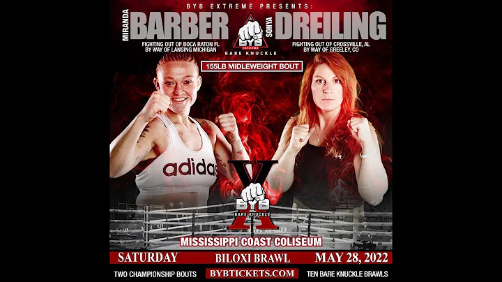 BYB X Biloxi Brawl Miranda Barber vs Sonya Dreiling