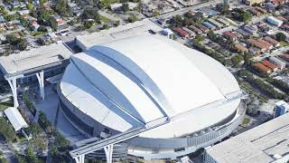 LOANDEPOT PARK - MIAMI MARLINS - MAJOR LEAGUE BASEBALL STADIUM - 36.742 SPECTATORS !!