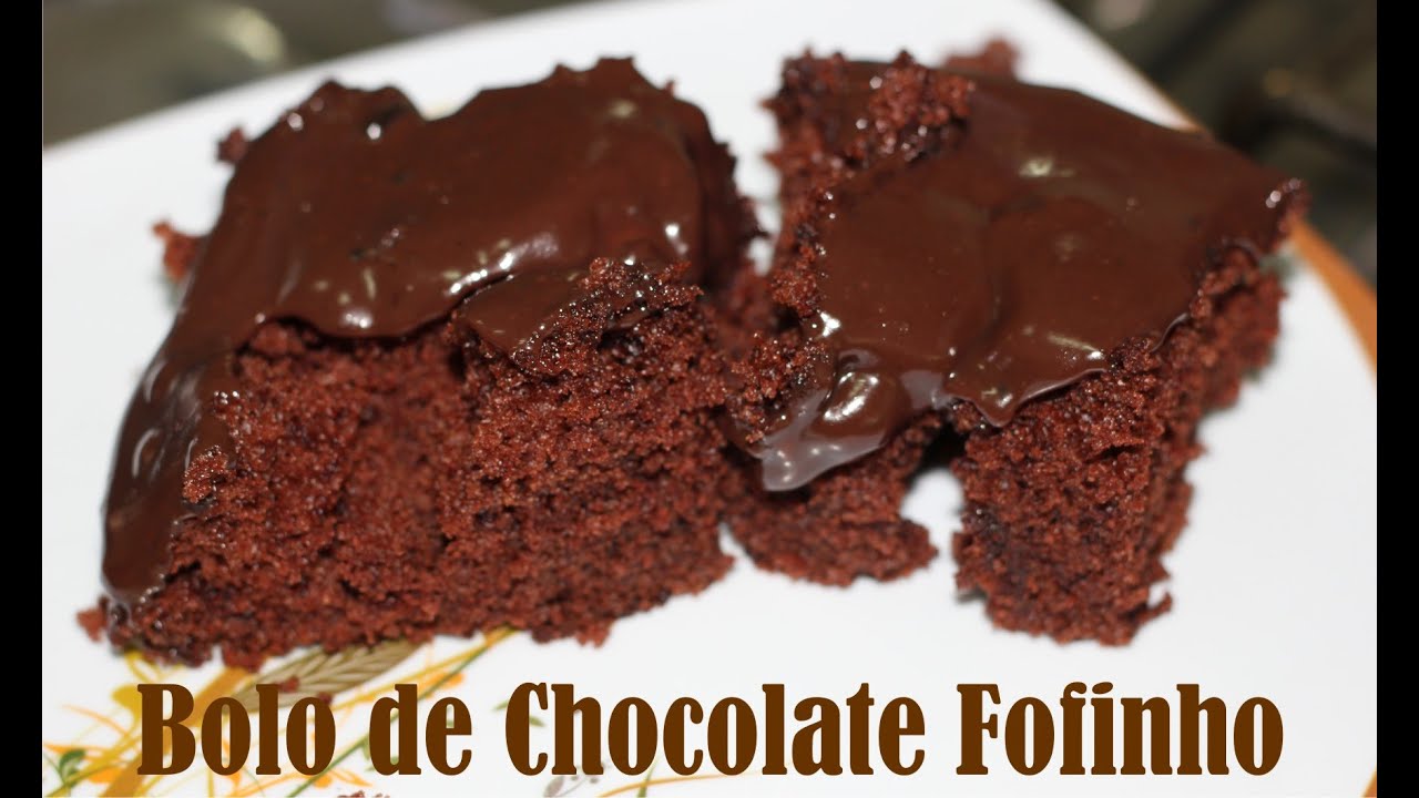 Bolo de chocolate fácil - Super fofinho!