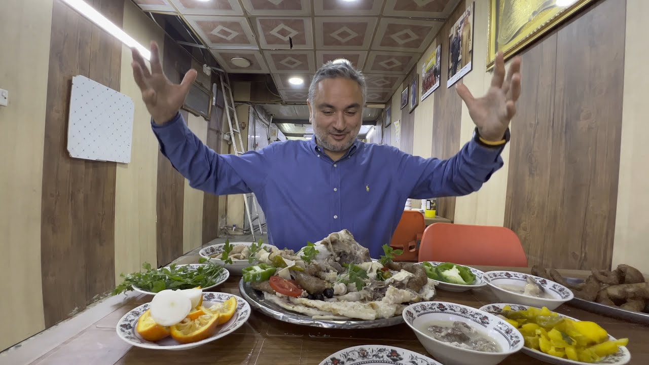 حلويات عراقية، طعام الشارع، أطباق رئيسية، صمون وشاي - صمّون وزعتر - حلقة ٣