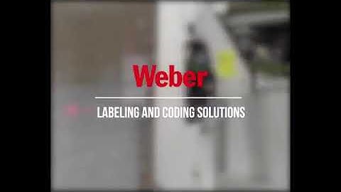 Weber LA 4050 P - Pallet Labelling System