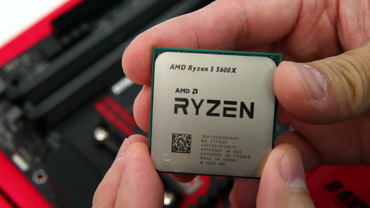 AMD RYZEN 5600X CPU & RAM INSTALLATION TO ASUS TUF GAMING B550M