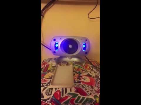 Logitech z-5300 custom center speaker!!!