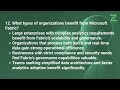 Fabric Interview Questions- Microsoft Fabric Overview