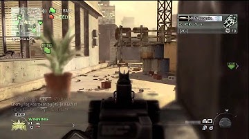 MW2 GB Match: Capture the Flag on Highrise Part 1