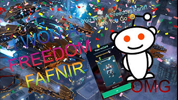 I WON A FREEDOM FAFNIR!! | War Robots 🥳🤩😄