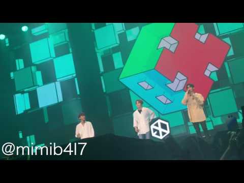 170610 bangkok super live EXO-CBX  Rhythm After Summer