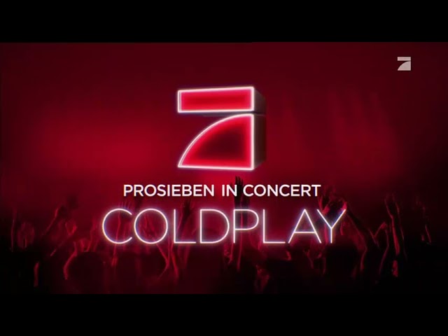 COLDPLAY - COLORATURA Prosieben in concert class=