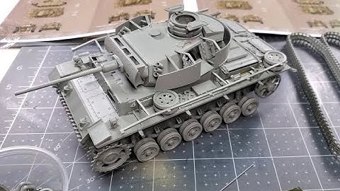 Takom Blitz Panzer III Ausf M mit schurzen Complete Build Part 1 Construction