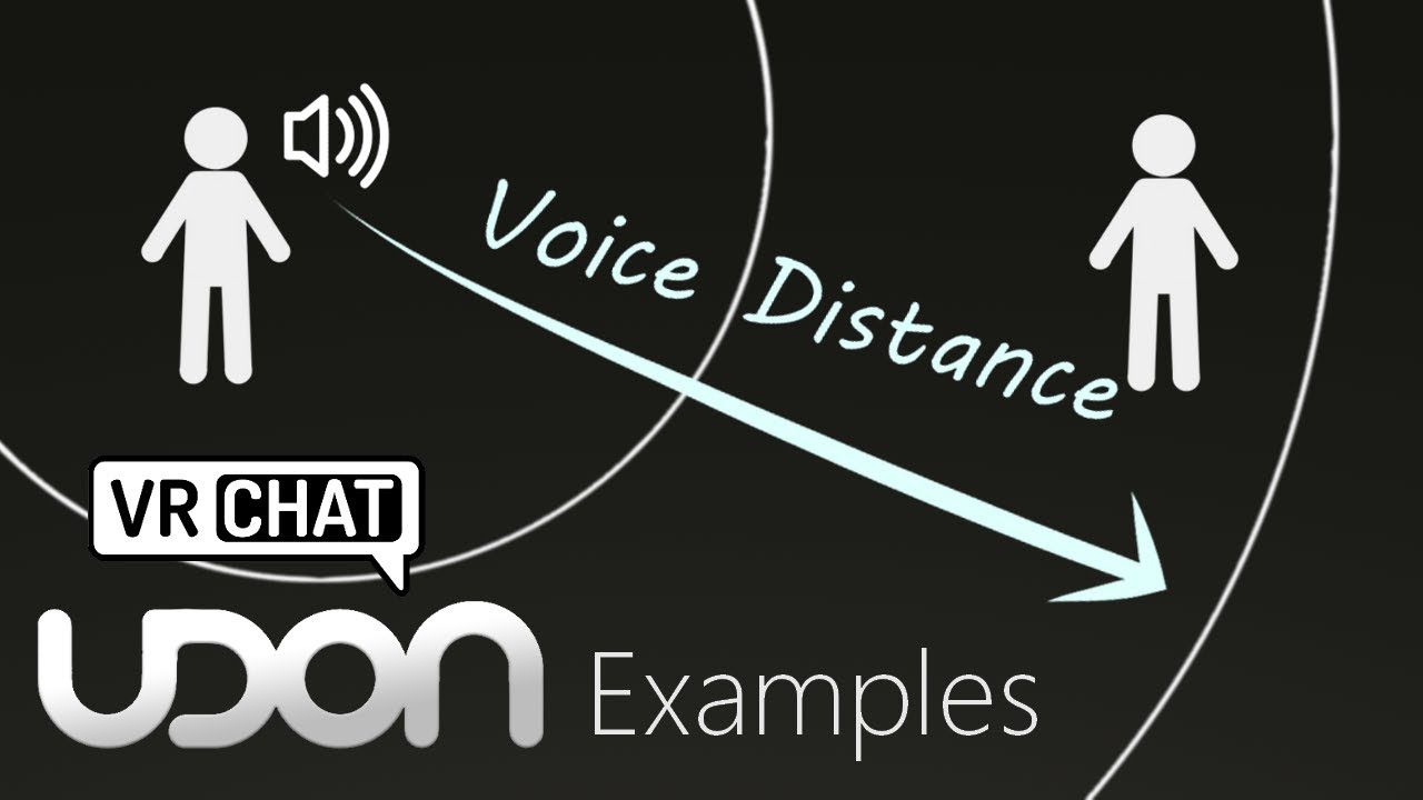 Change How Far a Player's Voice Travels - Udon Examples: Set All Players Max Audio Distance