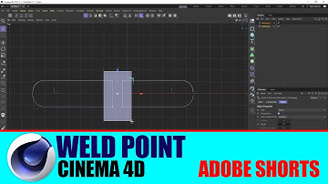 Join/Weld Point in Cinema 4D || Adobe Shorts