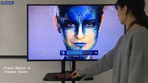 MPC1005-12 RS232 and 12 pcs push button Optical&HDMI output 1080P digital signage player