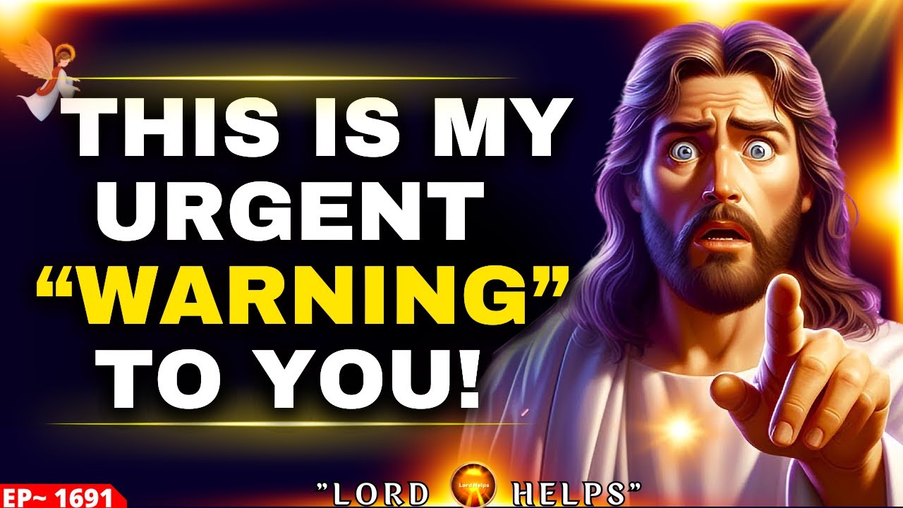 🛑God says:- This is my crucial warning to you... Open☝️God message ...