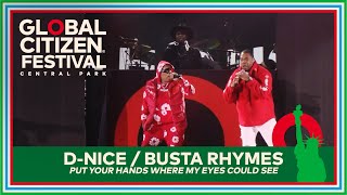 Busta Rhymes Performs 'Put Your Hands Where My Eyes Could See' | Global Citizen Festival 2023