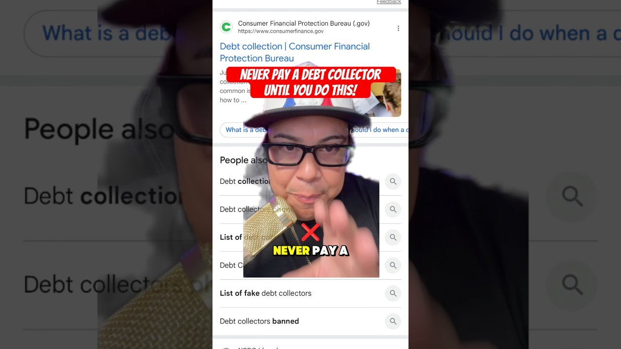 Never Pay a Debt Collector! 