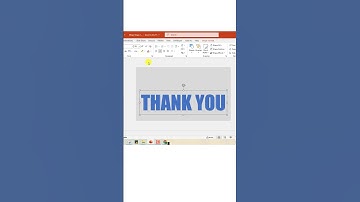 Hướng dẫn tạo slide cảm ơn ấn tượng
